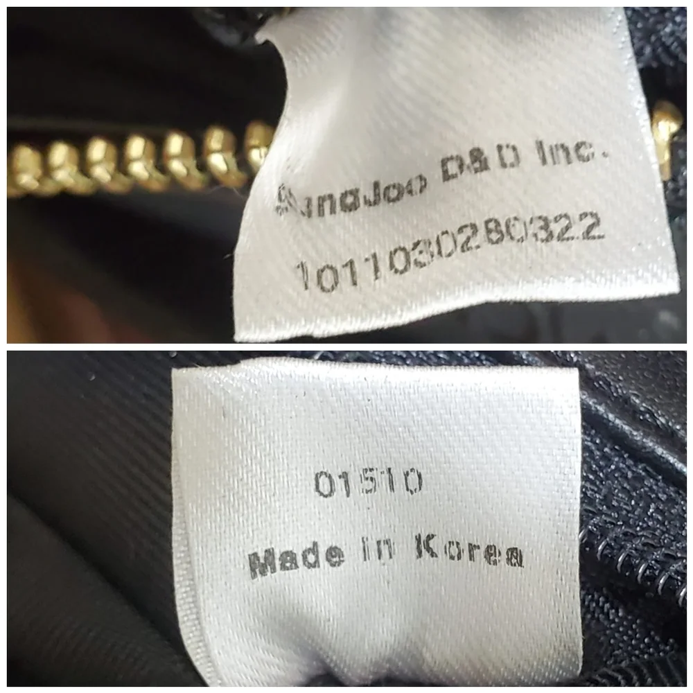 MCM Signature Visetos Monogram Boston Bag with Strap